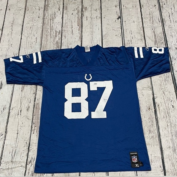 Reggie Wayne Indianapolis Colts Reebok NFL Football Jersey - Picture 1 of 8